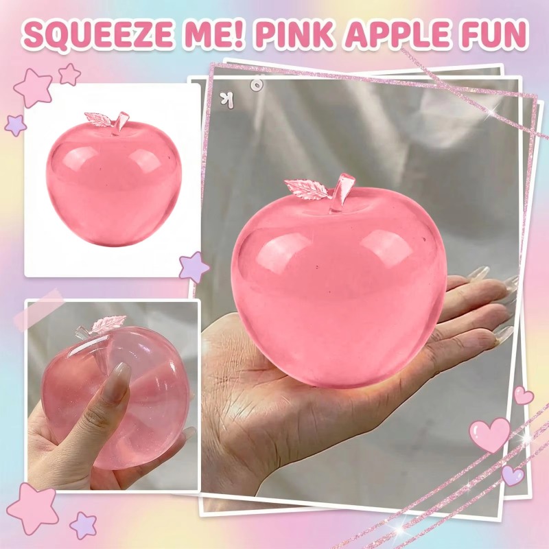 Kitchen Gadgets Green - Squishy Green Apple Squeeze Toys Stress