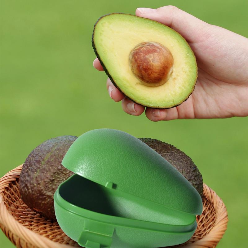 Kitchen Gadgets Green - Space Saving Saver Plastic Fruit Container