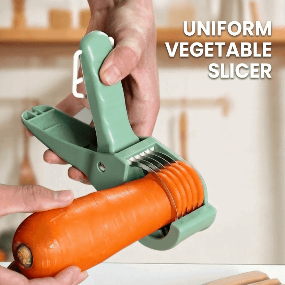 Kitchen Gadgets Ninja - Stainless Steel Vegetable Fruit Slicer Multi-Purpose