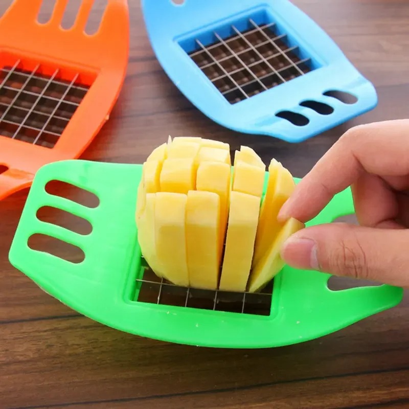 Kitchen Gadgets Useful - French Fries Maker Potato Cutter Vegetable
