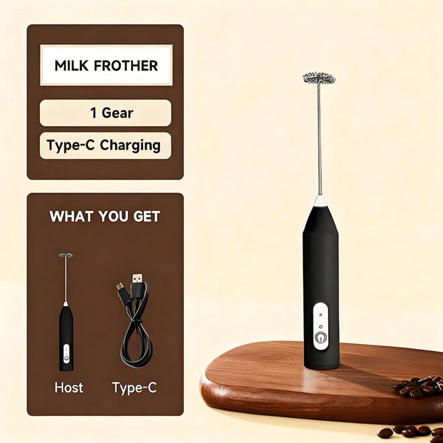 Kitchen Gadgets Useful - 1-Pack Handheld Electric Mixer, Egg Beater,