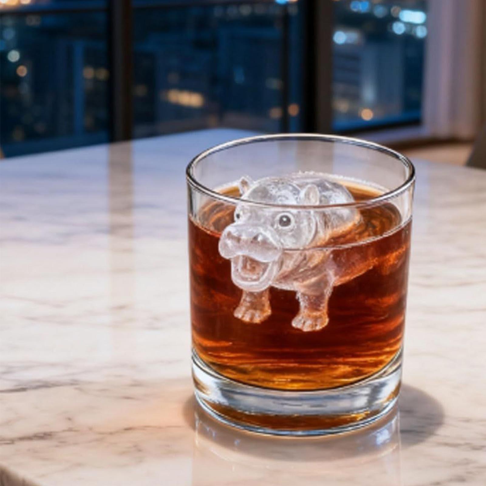 Kitchen Gadgets Home Party - Ice Molds 6 Cavity Hippo Kitchen