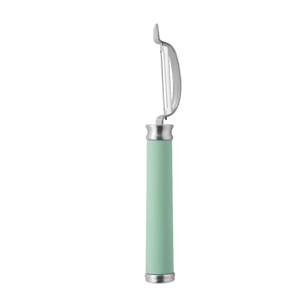 Kitchen Gadgets Green - Stainless Steel Vegetable Peeler Ergonomic Y