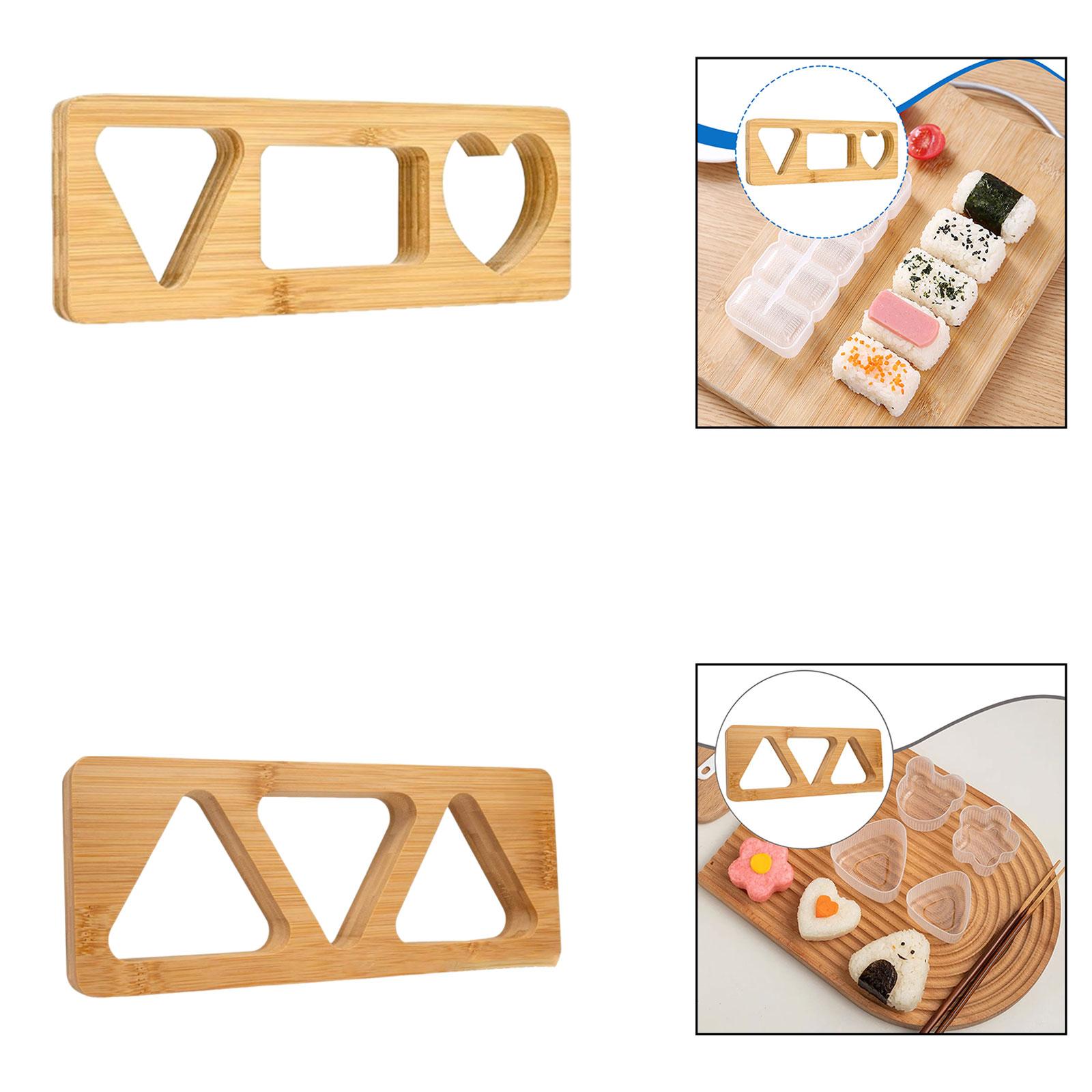 Kitchen Gadgets Useful - Wooden Rice Ball Maker Portable Household