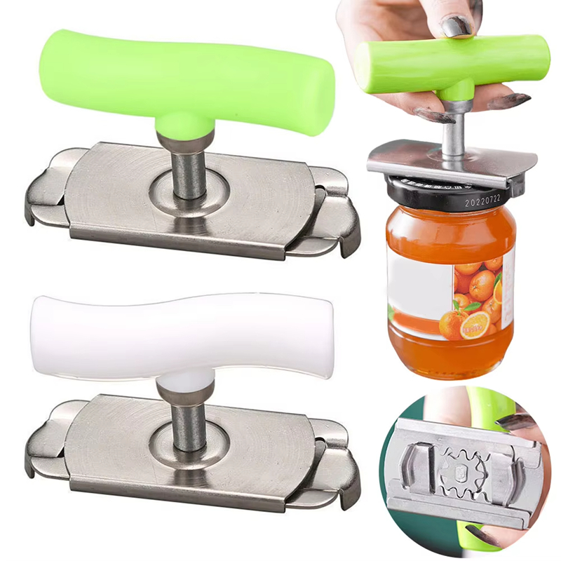 Kitchen Gadgets Useful - Stainless Steel Multi-Use Jar Opener |