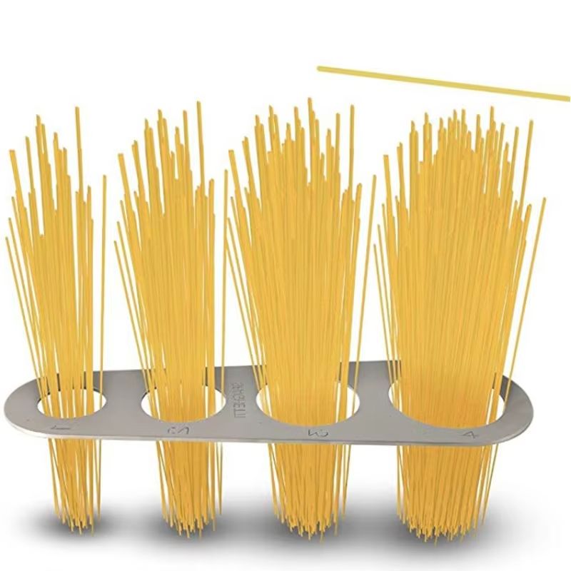 Pasta Measuring Tool - Kitchen Stainless Steel Spaghetti Measuring Tool