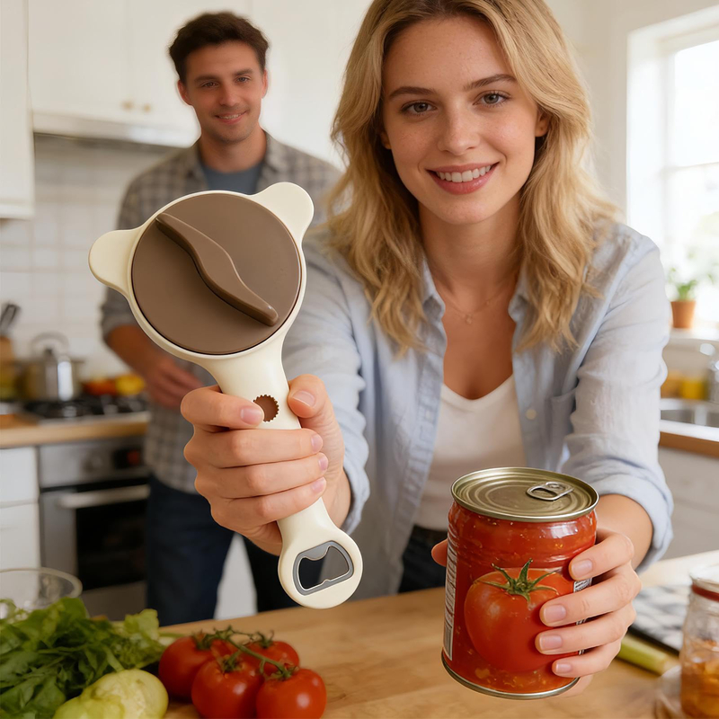 Kitchen Helper Gadgets - Bottle Opener Non Slip Long Handle