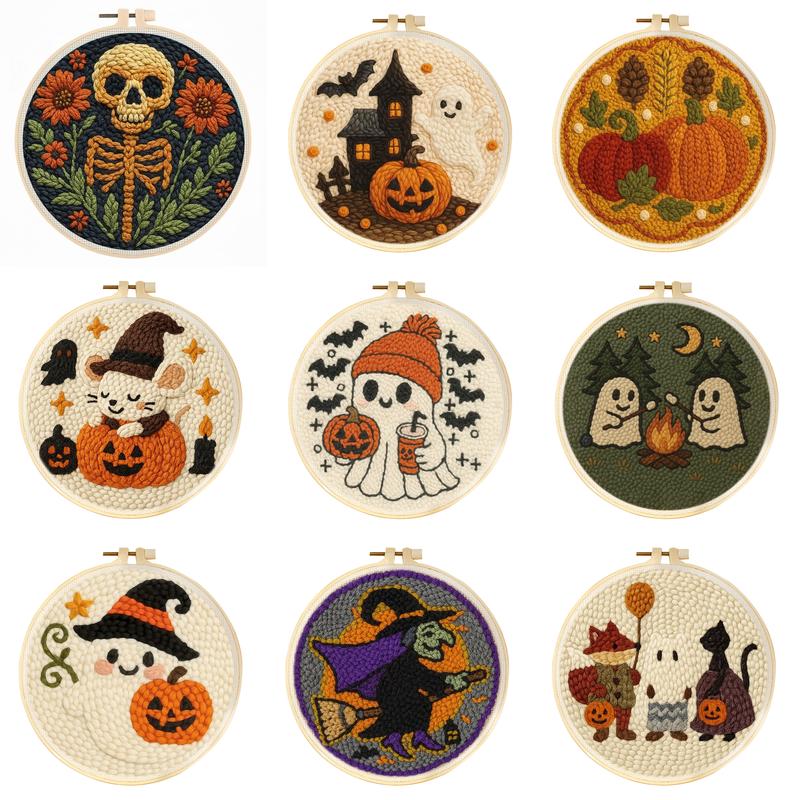 Kitchen Gadgets Crossword - Punch Needle Kit Ghost Pumpkin Creative
