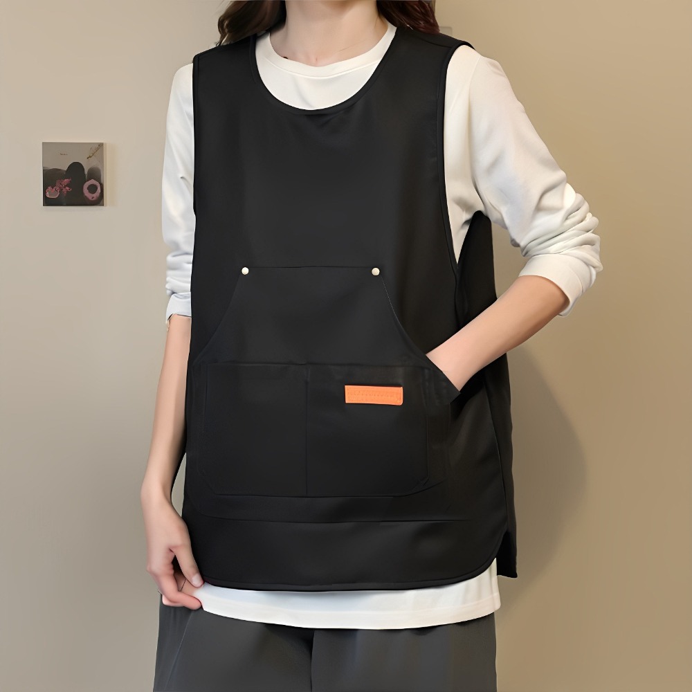 Kitchen Gadgets Sale - New Vest Style Cooking Apron Canvas