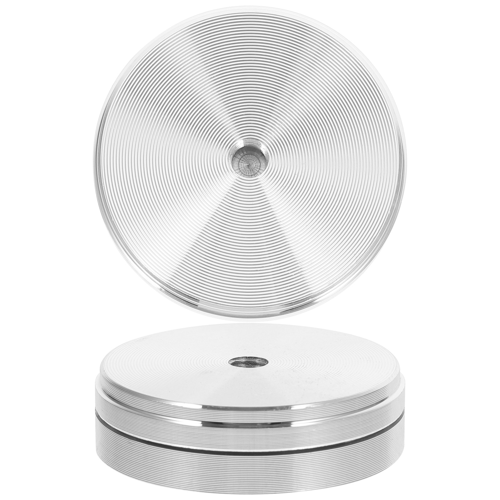 Cake Decorating Turntable - 2Pcs Heavy Duty Aluminum Alloy Rotating