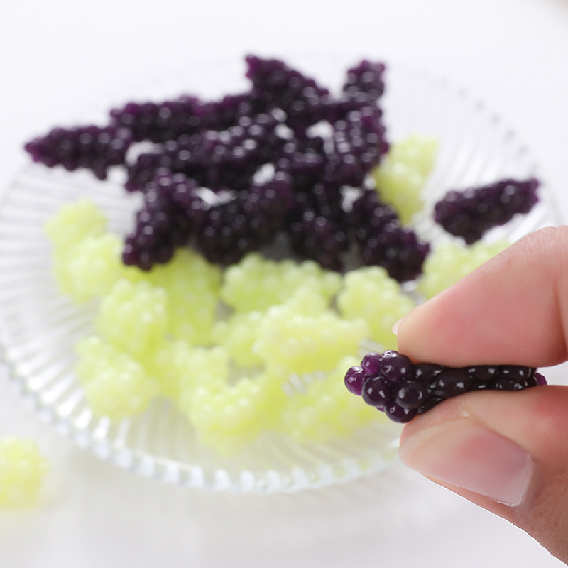 10pcs Mini Fake Grape Green Gr - Kitchen Gadgets Green review and price