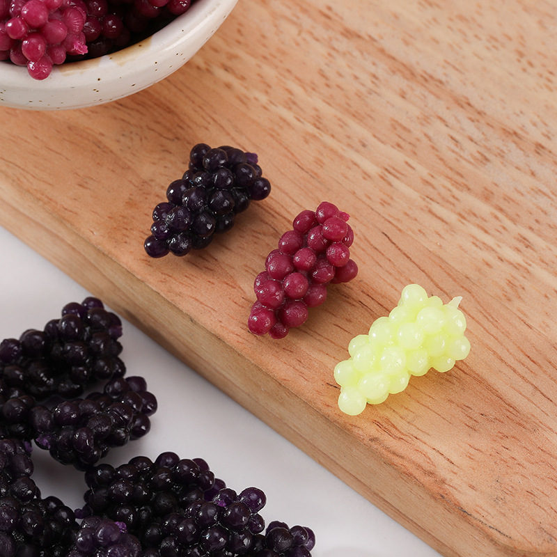 10pcs Mini Fake Grape Green Gr - Kitchen Gadgets Green review and price