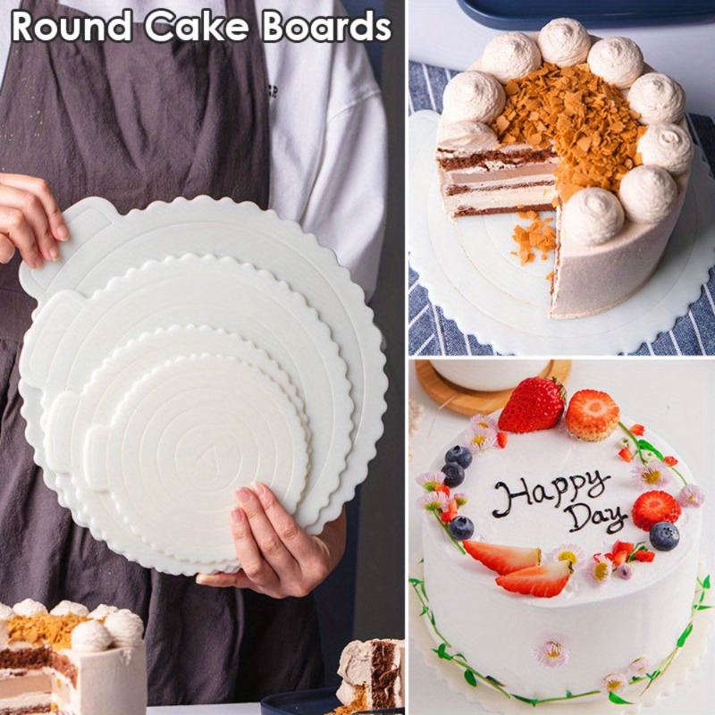 Reusable Plastic Round Cake Tr - Kitchen Gadgets Home Party review and price
