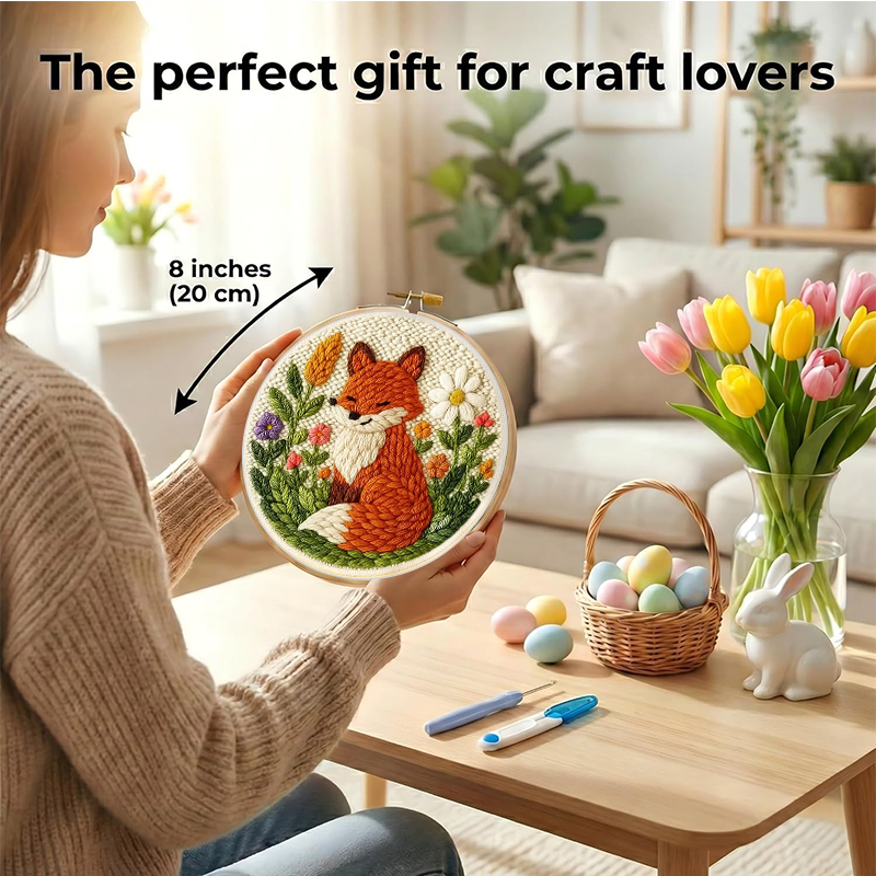 DIY Punch Needle Kits Mushroom - Kitchen Gadgets Crossword review and price