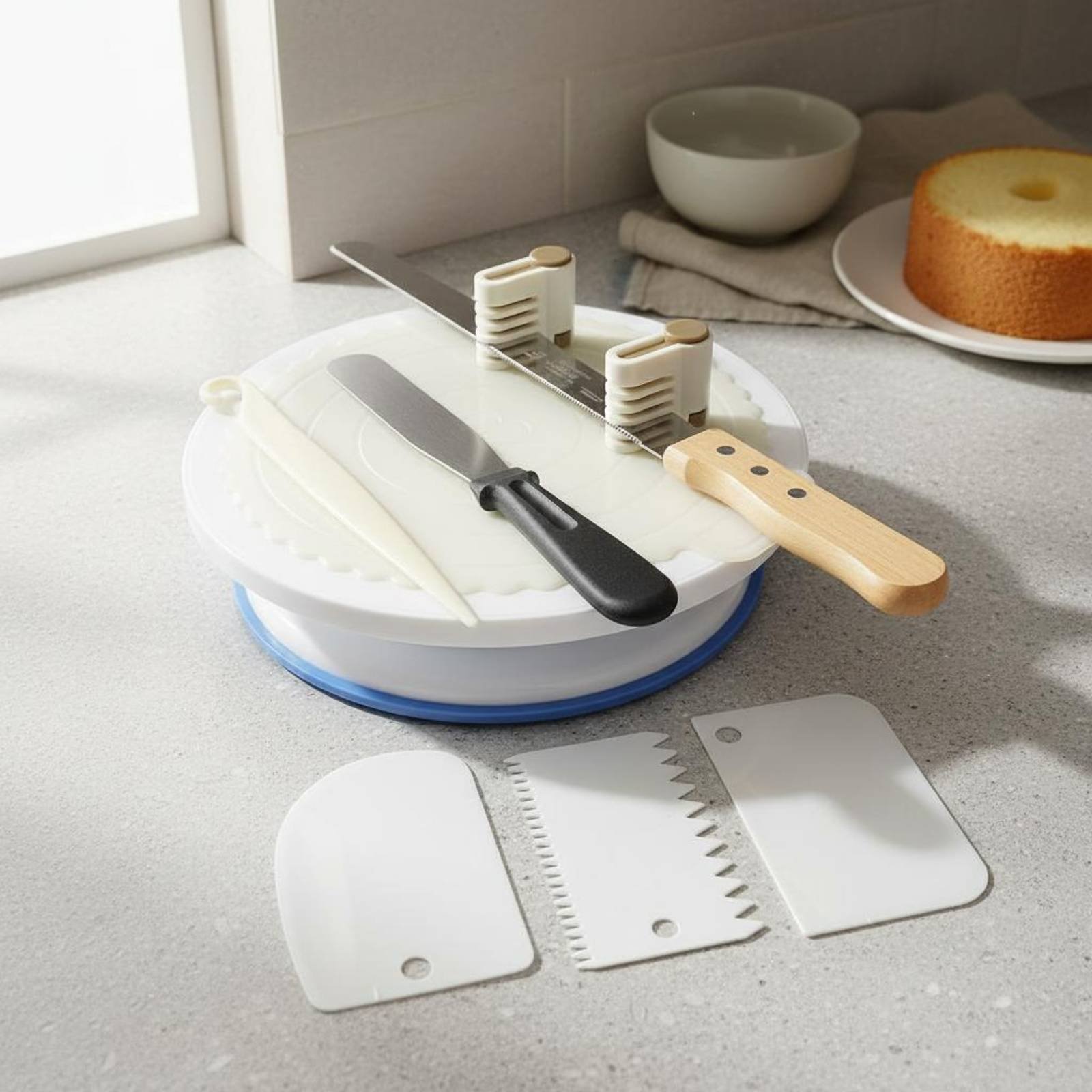 Cake Turntable and Decorating  - Cake Decorating Turntable review and price