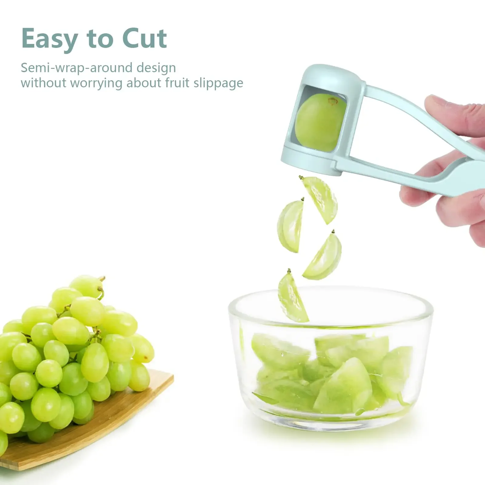 Green Grape Cutter for Toddler - Kitchen Gadgets Green review and price