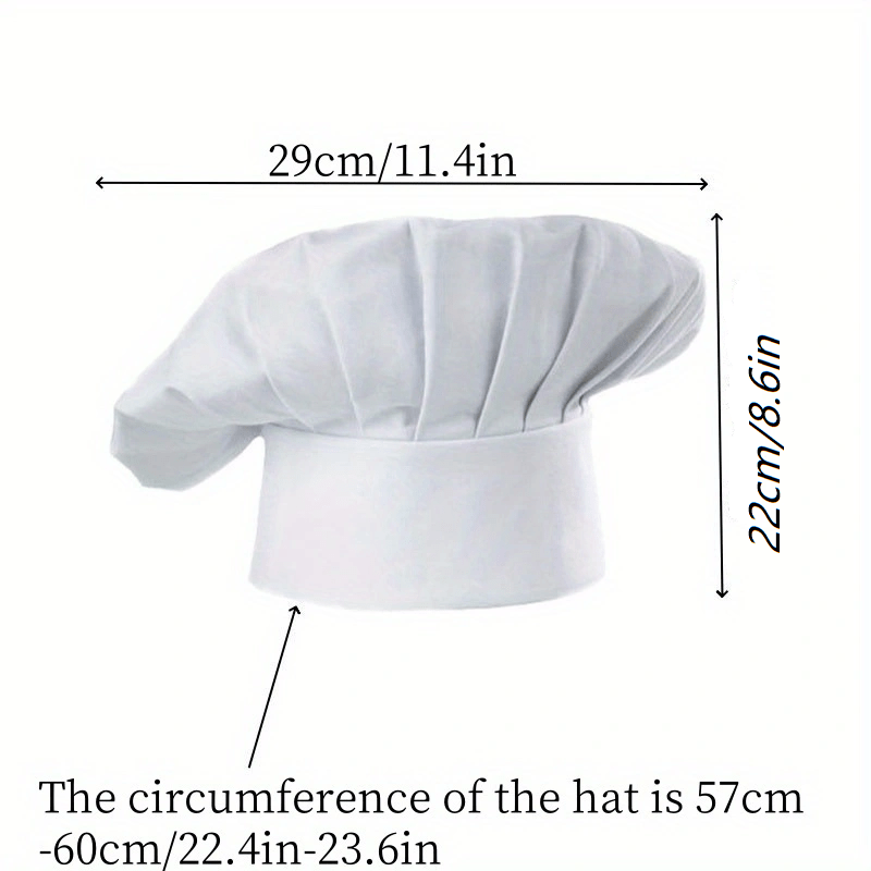3pcs Chef Hat Adult Adjustable - Kitchen Gadgets Sale review and price