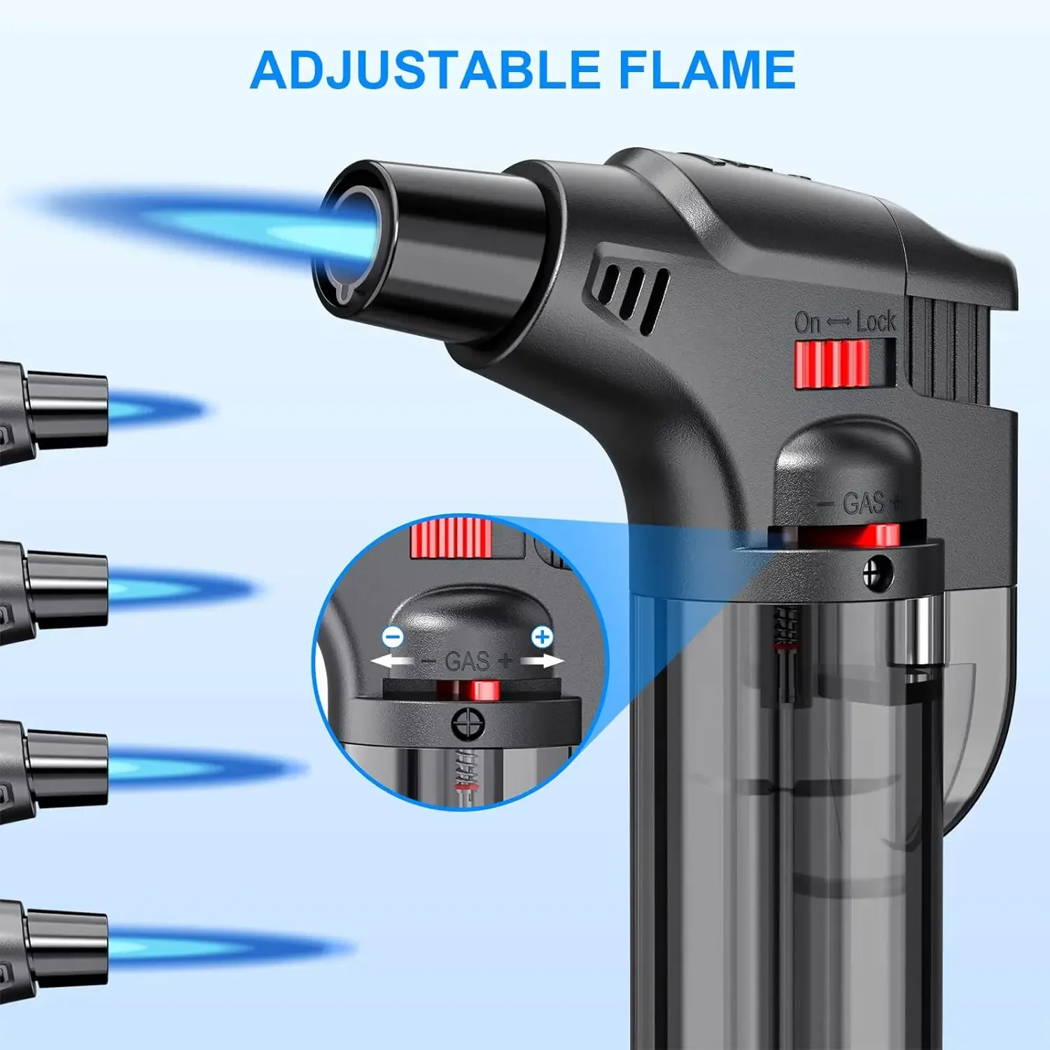 4-pack torch lighters, windpro - Kitchen Gadgets Ninja review and price