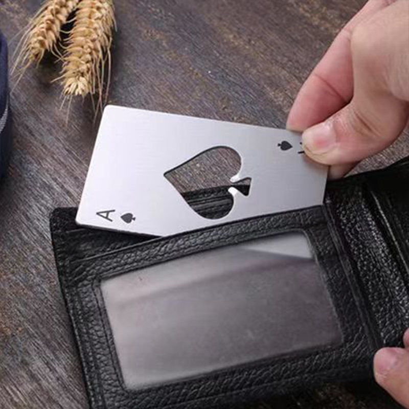 Beer Bottle Opener Poker A Car - Kitchen Gadgets Home Party review and price