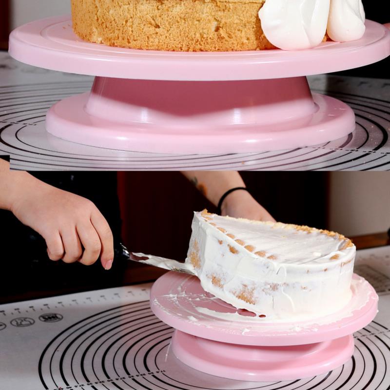 1Pc Anti-Skid Rotating Round C - Cake Decorating Turntable review and price