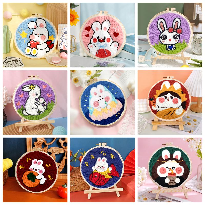 20x20cm Punch Needle Embroider - Kitchen Gadgets Crossword review and price