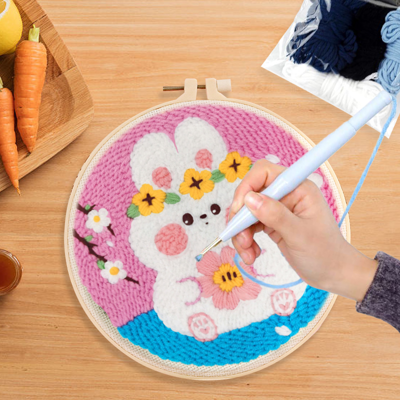 20x20cm Punch Needle Embroider - Kitchen Gadgets Crossword review and price