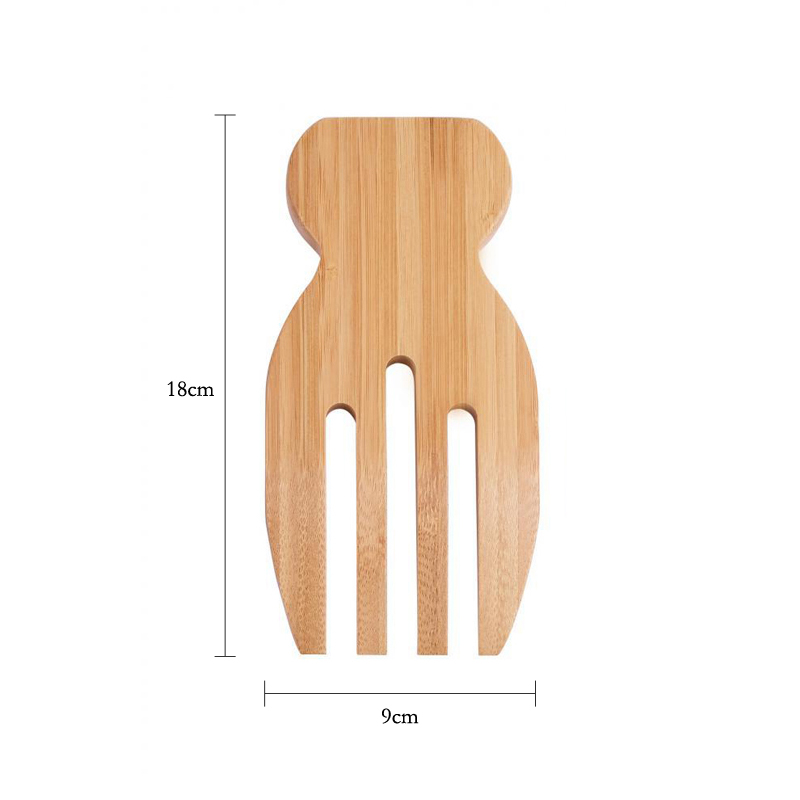 2Pcs Salad Hands Bamboo Salad  - Kitchen Helper Gadgets review and price