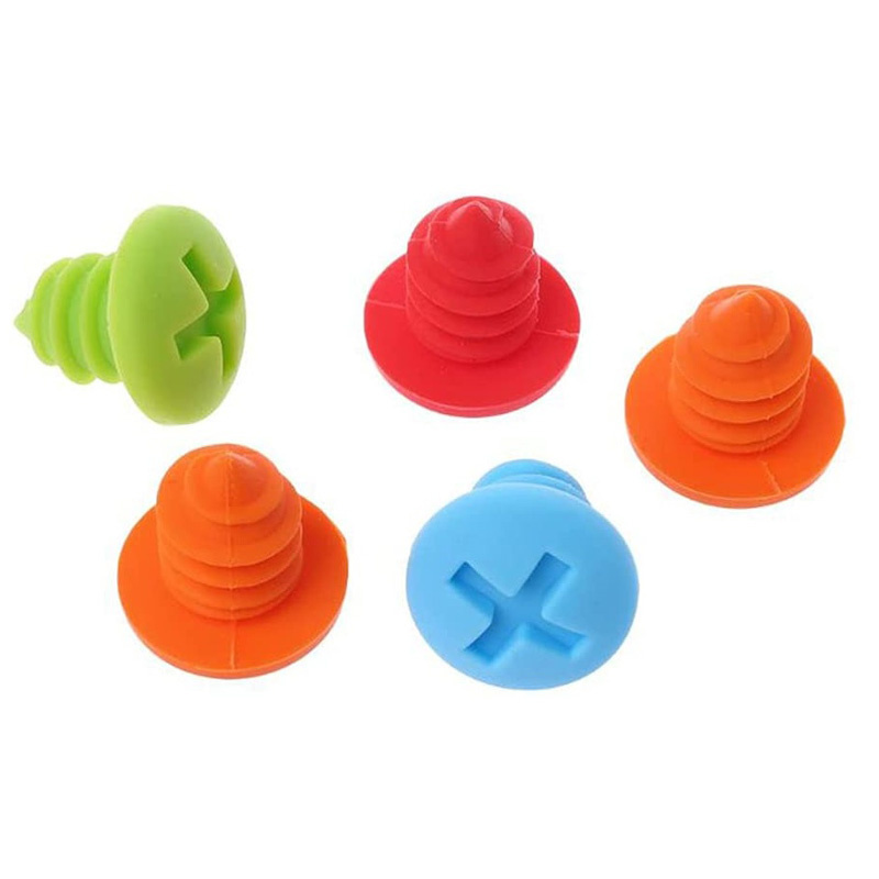 200Pcs Silicone Red Wine Stopp - Kitchen Gadgets Home Party review and price