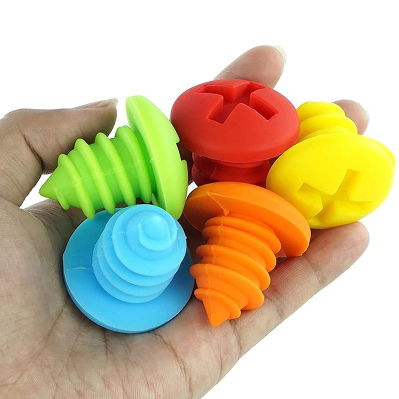 200Pcs Silicone Red Wine Stopp - Kitchen Gadgets Home Party review and price