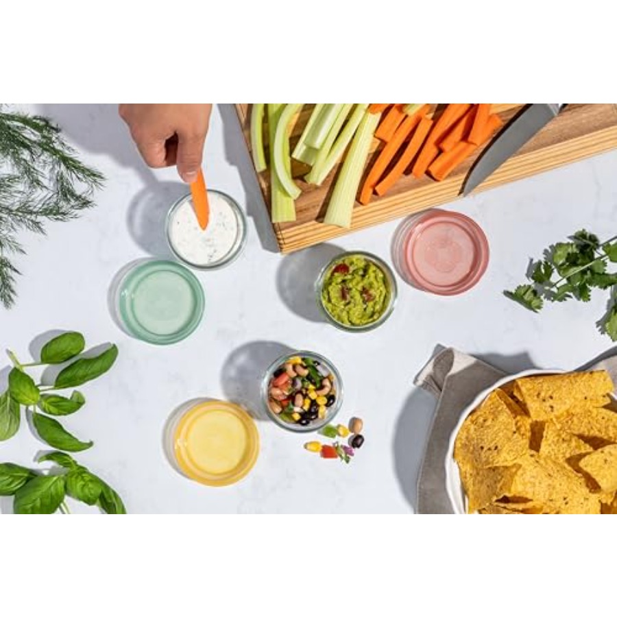 Color Lock Glass Meal Prep Set - Food Storage Containers review and price