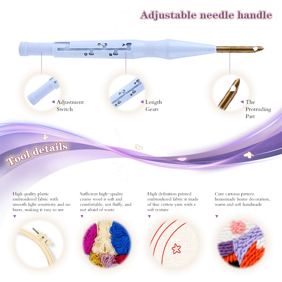 Punch Needle Embroidery Kits F - Kitchen Gadgets Crossword review and price