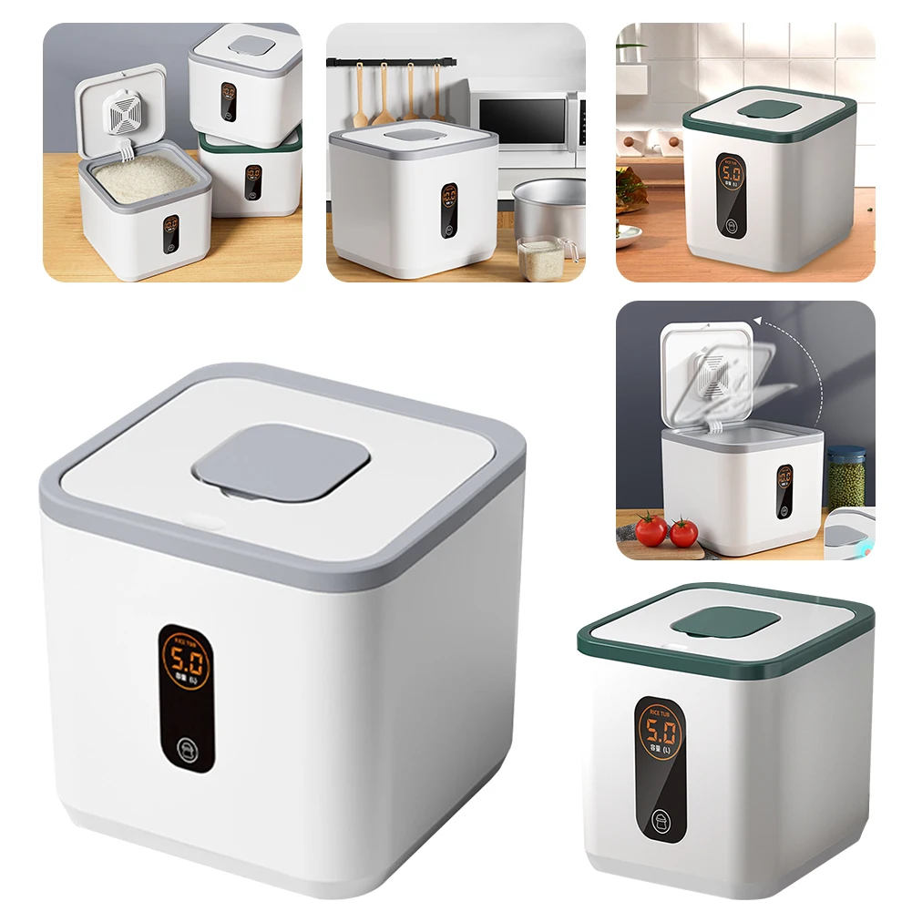 5KG Food Containers Bins with  - Pasta Measuring Tool review and price