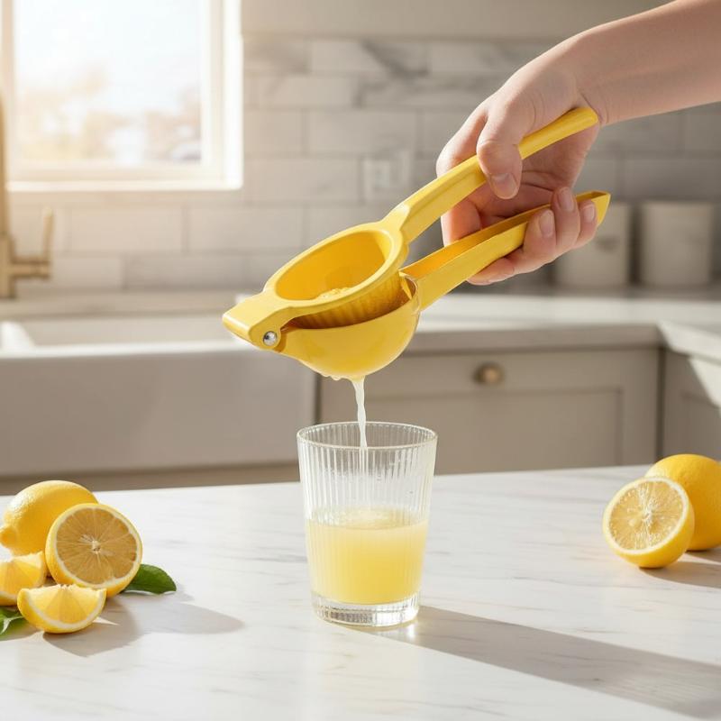 Handheld Manual Lemon Juicer C - Kitchen Gadgets Useful review and price