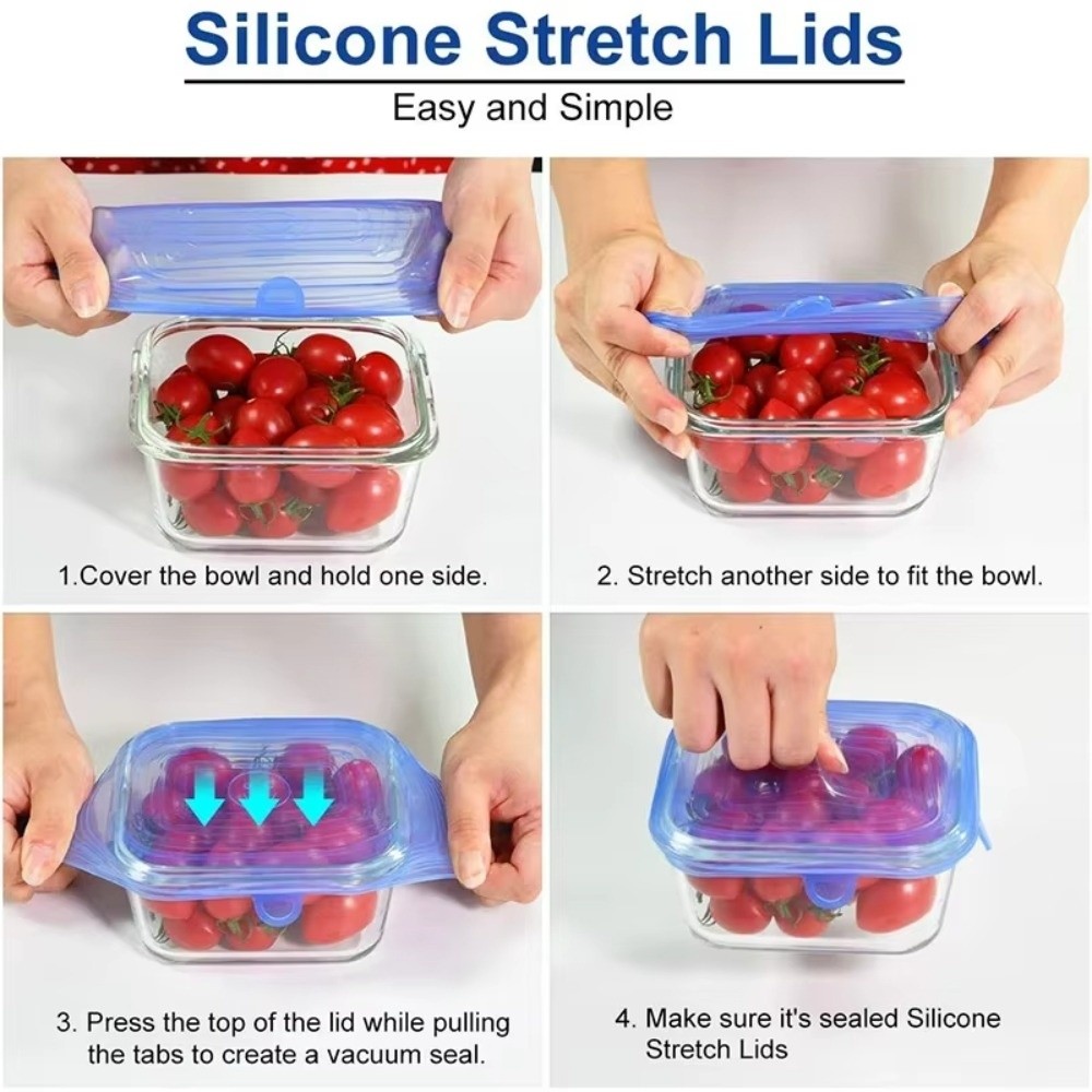 6PCS Useful Reusable Fresh-kee - Kitchen Gadgets Useful review and price