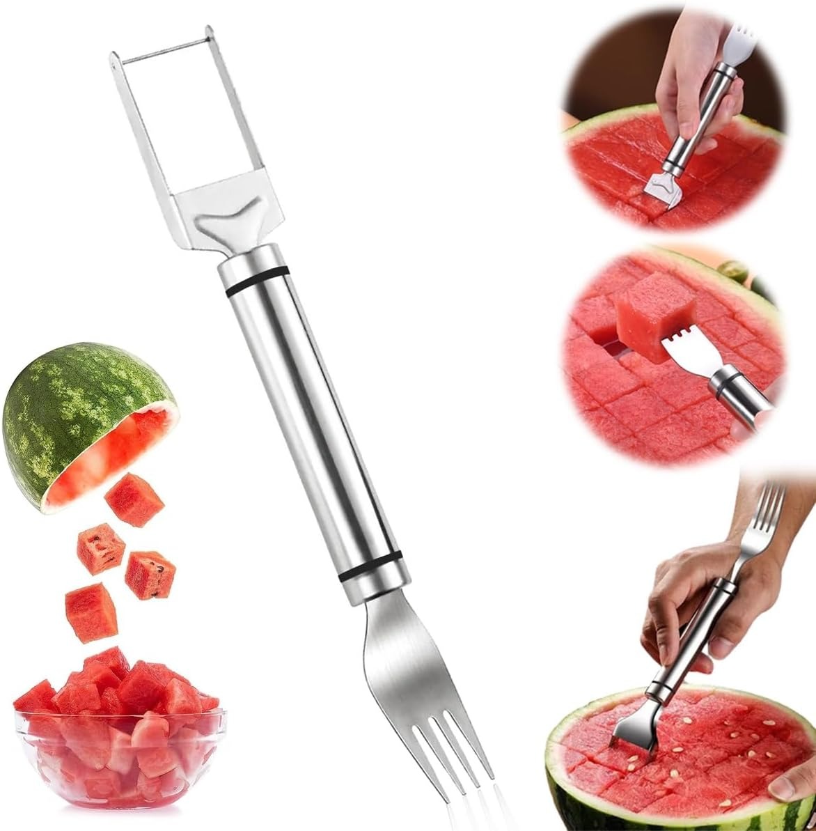 2-In-1 Stainless Steel Fruit C - Kitchen Gadgets Home Party review and price
