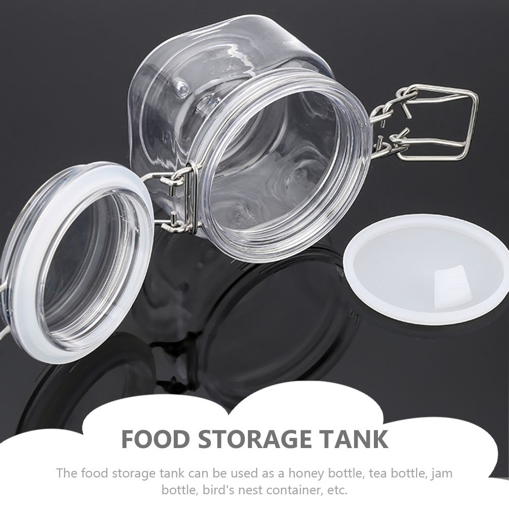 2Pcs Sealed Storage Jars Trans - Food Storage Containers review and price