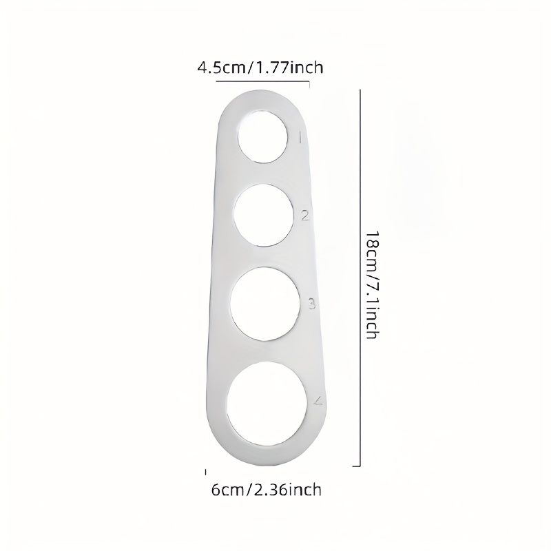 yesStainless Steel 4-Hole Past - Pasta Measuring Tool review and price