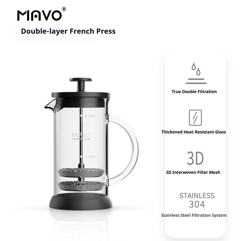 MAVO French Press Coffee Maker - French Press Coffee Maker review and price
