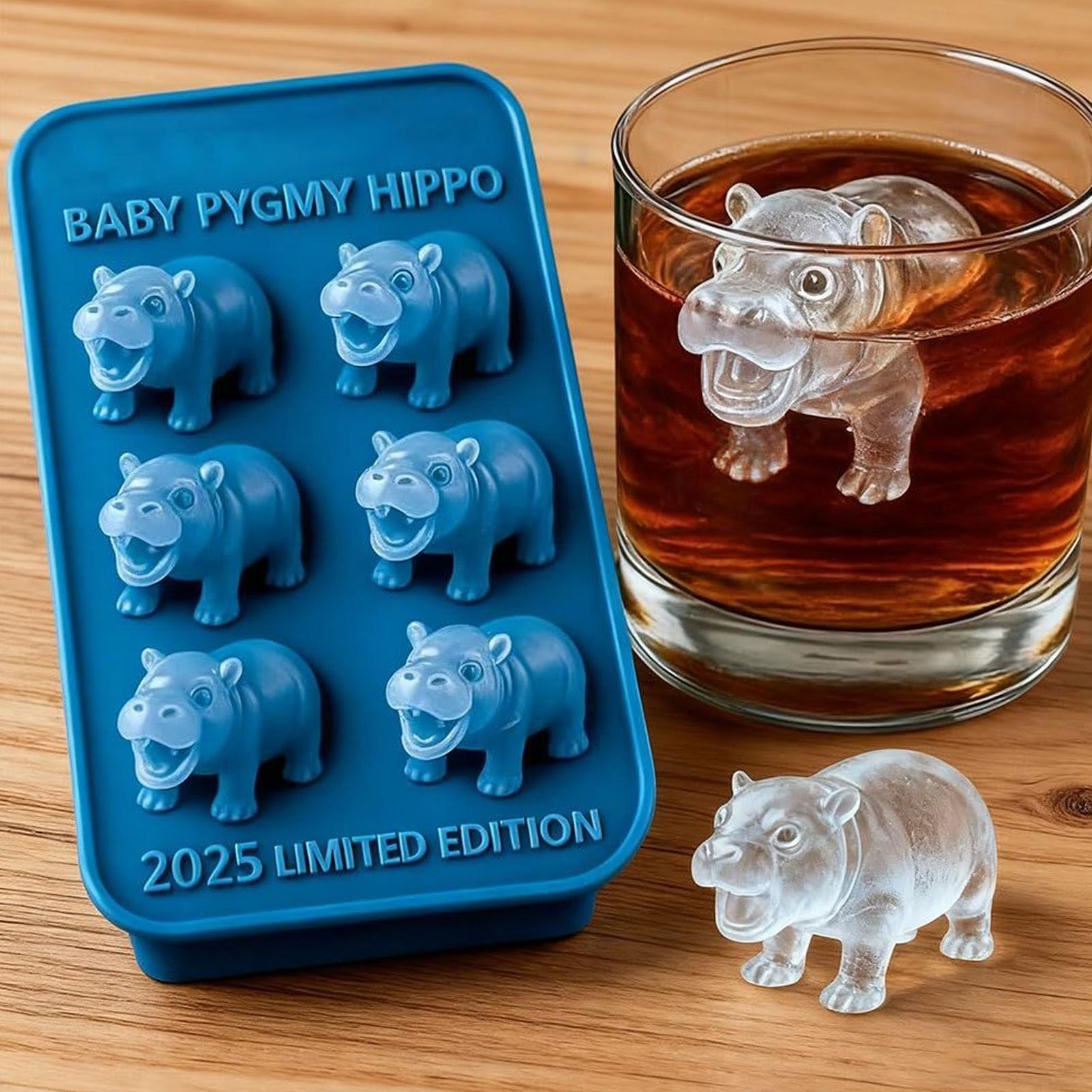 Ice Molds 6 Cavity Hippo Kitch - Kitchen Gadgets Home Party review and price