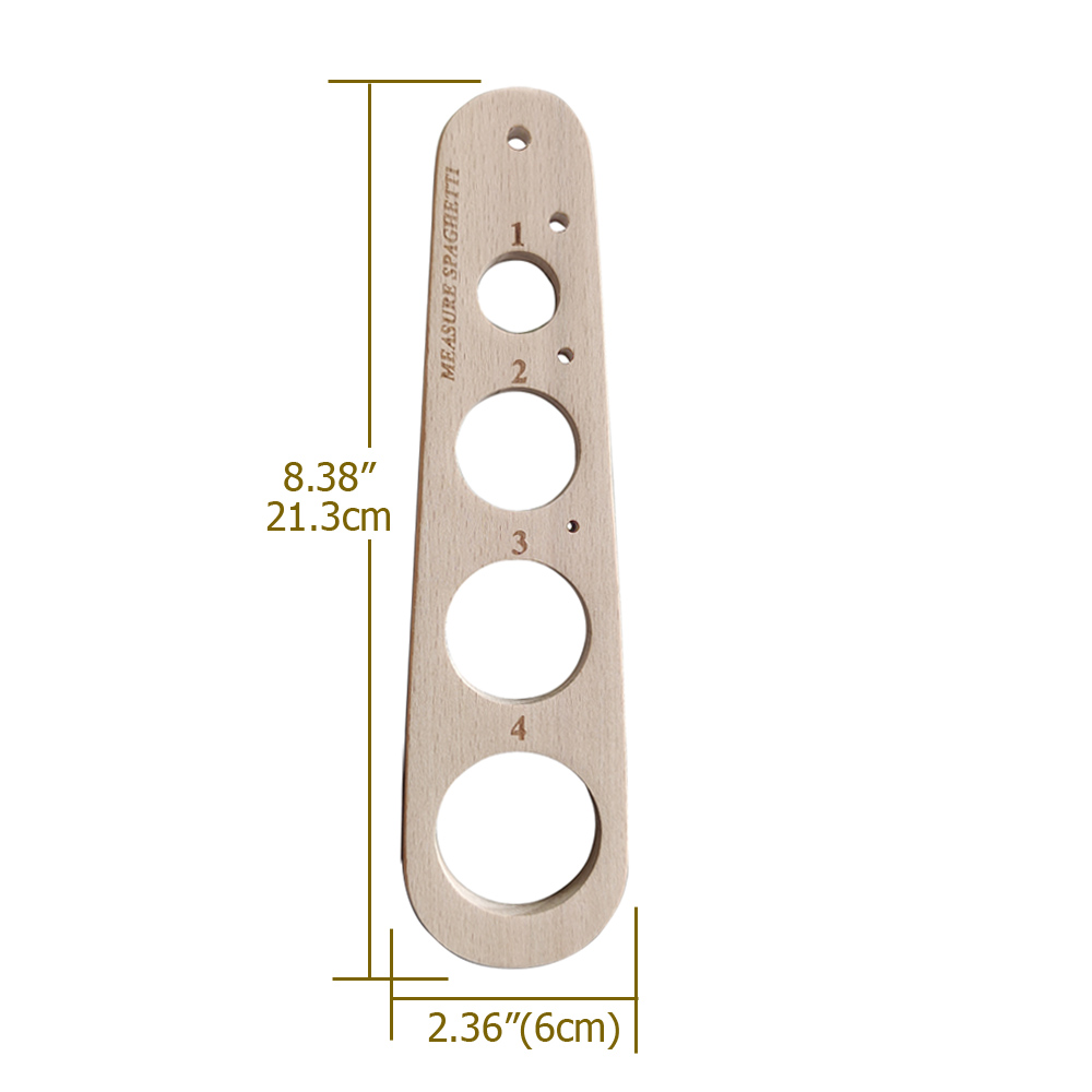 Wooden Pasta Measurer Spaghett - Pasta Measuring Tool review and price