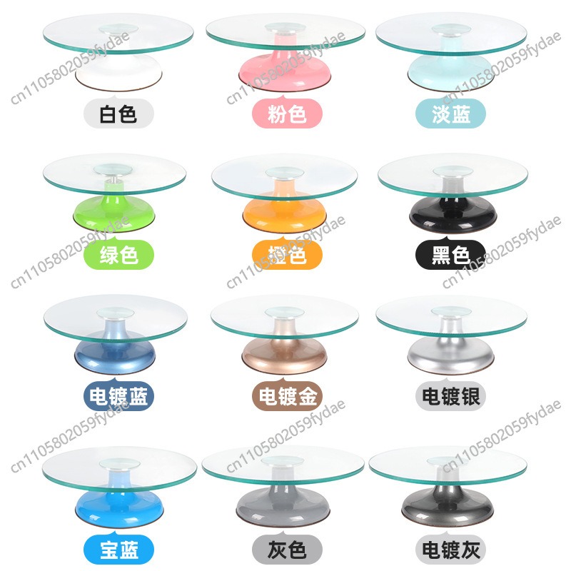 Tempered Glass Decorative Turn - Cake Decorating Turntable review and price