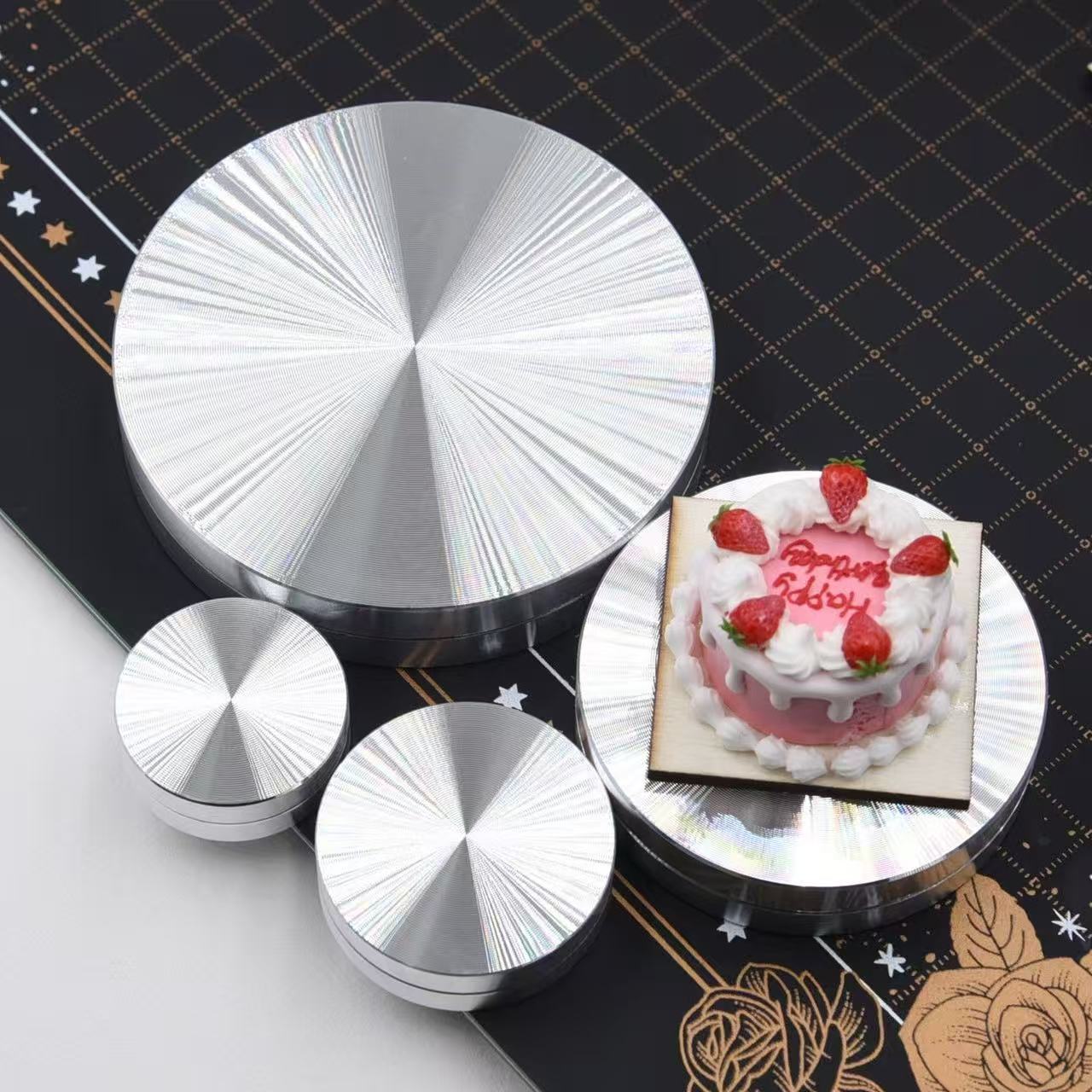 Miniature Aluminum Turntable f - Cake Decorating Turntable review and price