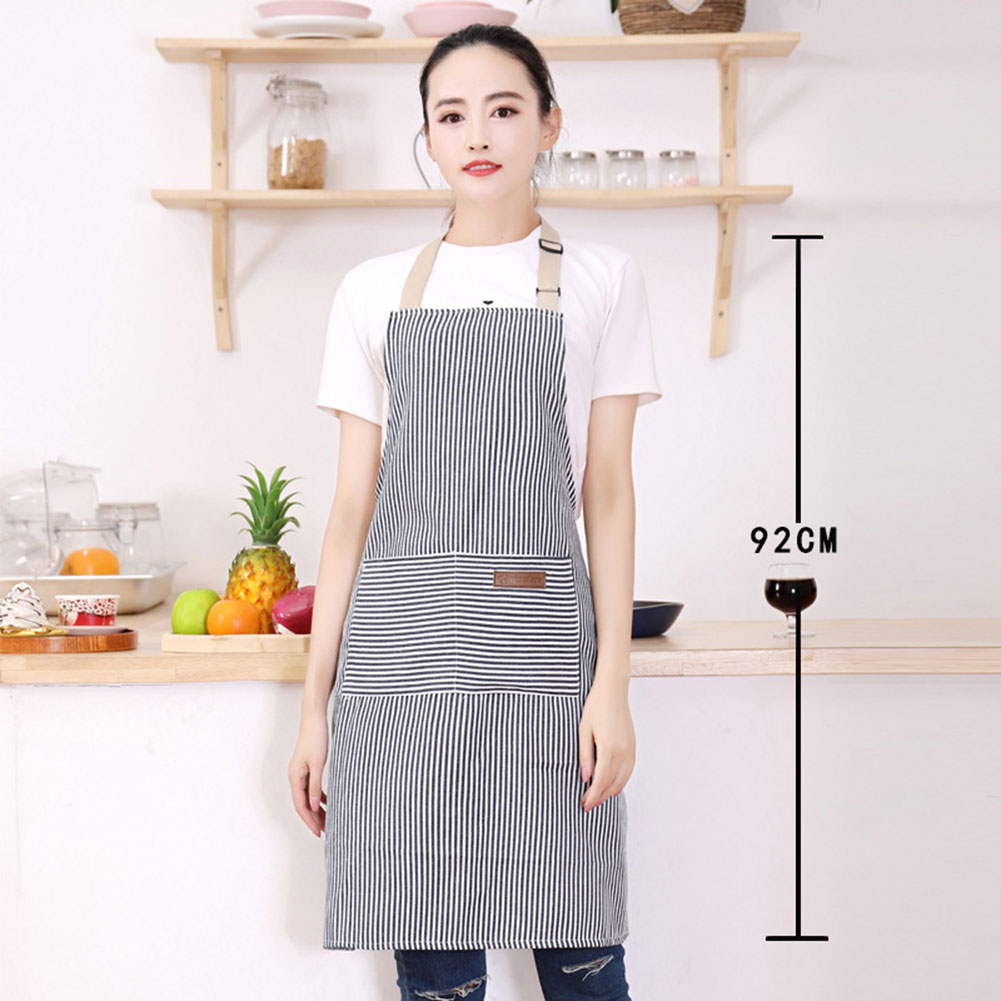 Striped Bib Apron For Men Wome - Kitchen Helper Gadgets review and price
