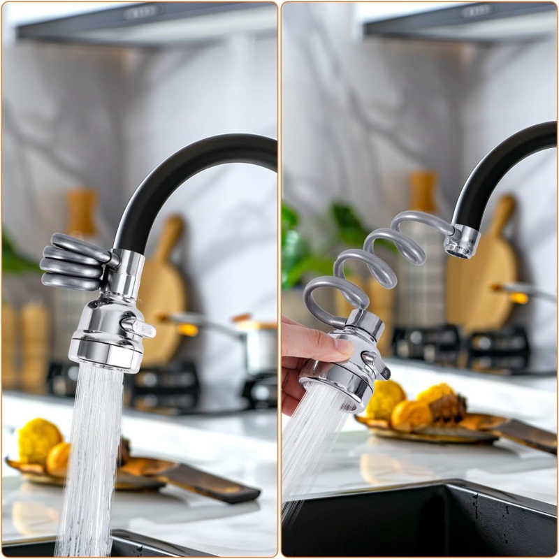 New 3 Modes Sink Faucet 360 De - Kitchen Gadgets Ninja review and price
