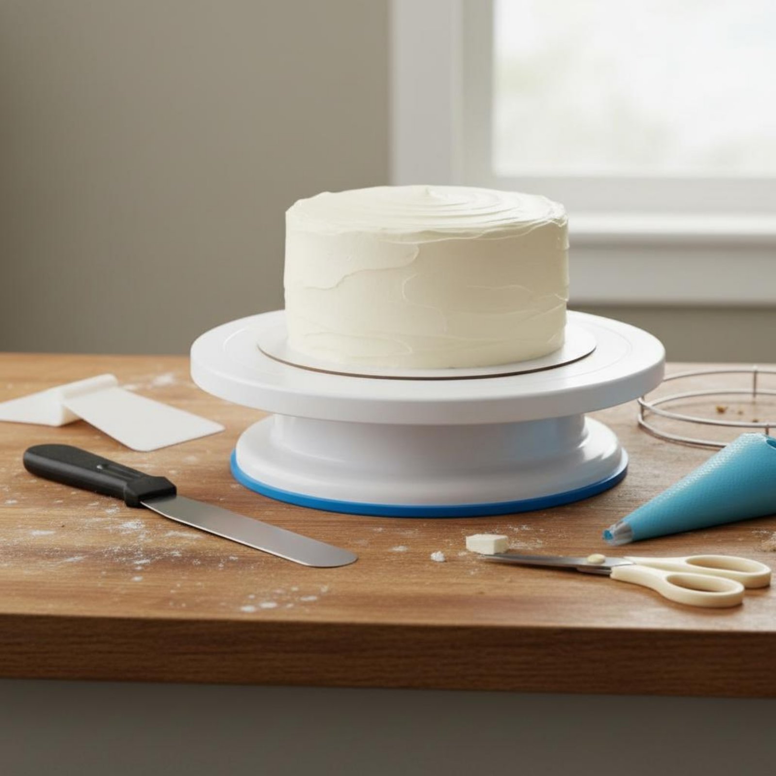 356 Pieces Cake Decorating Kit - Cake Decorating Turntable review and price