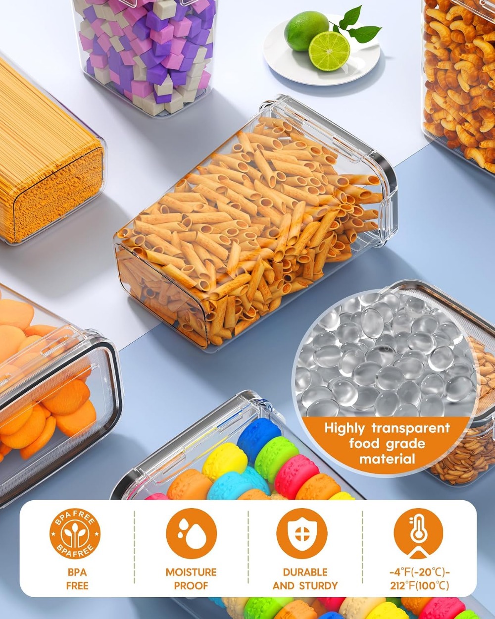 24 PCS Airtight Food Storage C - Food Storage Containers review and price