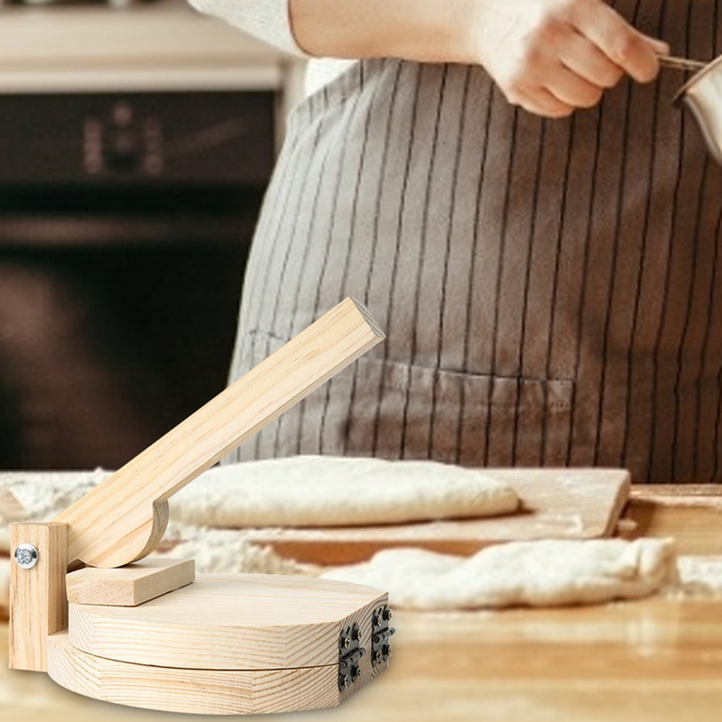 Wood Tortilla Dumpling Skin Ma - Kitchen Gadgets Roti Maker review and price