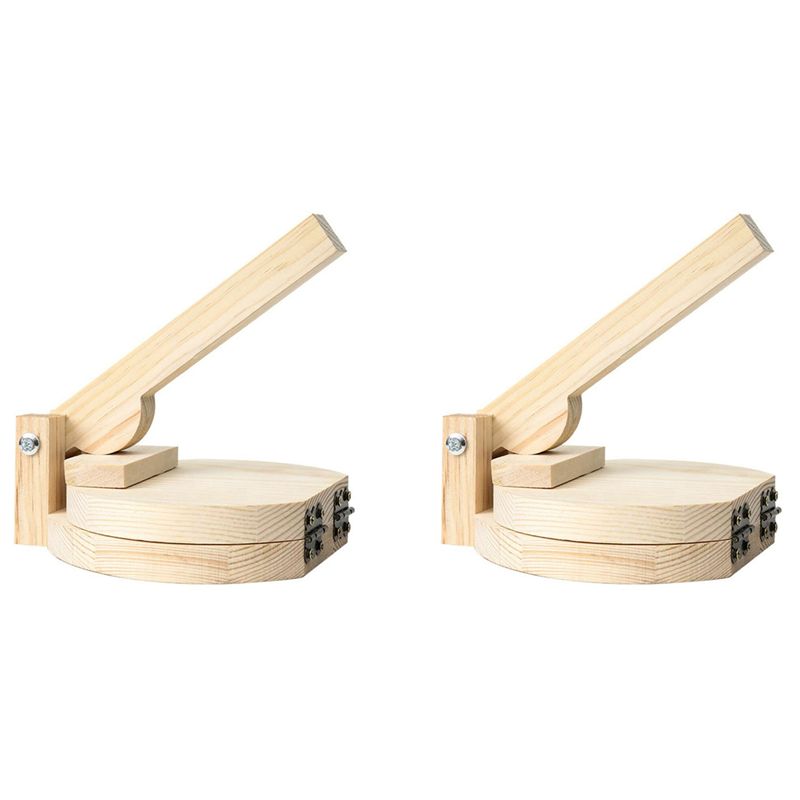 ABUL-2X Wood Tortilla Press Du - Kitchen Gadgets Roti Maker review and price